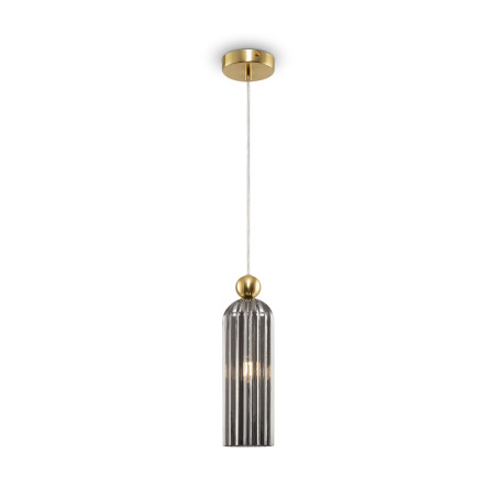 Lampa wisząca szklana złota MOD302PL-01GR z serii Antic - Lampy Maytoni