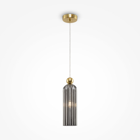 Lampa wisząca szklana złota MOD302PL-01GR z serii Antic - Lampy Maytoni