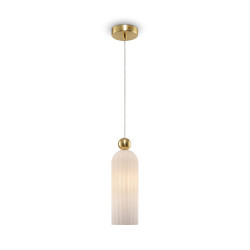 Lampa wisząca szklana złota MOD302PL-01W z serii Antic - Lampy Maytoni