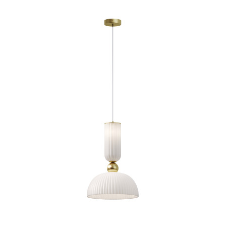 Lampa wisząca szklana złota MOD302PL-01W1 z serii Antic - Lampy Maytoni