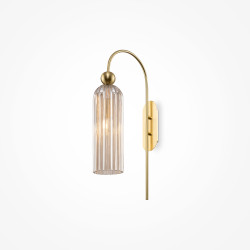 Kinkiet szklany złoty MOD302WL-01CG z serii Antic - Lampy Maytoni