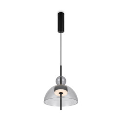 Lampa wisząca szklana czarna MOD185PL-L11B3K1 z serii Bangkok - Lampy Maytoni