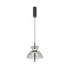Lampa wisząca szklana czarna MOD185PL-L11B3K2 z serii Bangkok - Lampy Maytoni