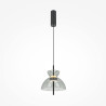 Lampa wisząca szklana czarna MOD185PL-L11B3K2 z serii Bangkok - Lampy Maytoni