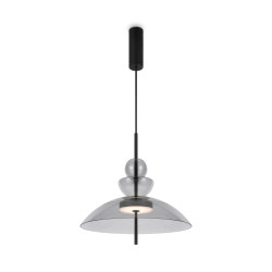Lampa wisząca szklana czarna MOD185PL-L11B3K3 z serii Bangkok - Lampy Maytoni