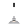 Lampa wisząca szklana czarna MOD185PL-L11B3K3 z serii Bangkok - Lampy Maytoni