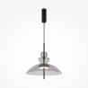 Lampa wisząca szklana czarna MOD185PL-L11B3K3 z serii Bangkok - Lampy Maytoni
