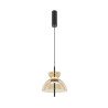 Lampa wisząca szklana czarna MOD185PL-L12CG3K2 z serii Bangkok - Lampy Maytoni