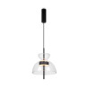 Lampa wisząca szklana czarna MOD185PL-L6B3K2 z serii Bangkok - Lampy Maytoni