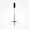 Lampa wisząca szklana czarna MOD185PL-L6B3K3 z serii Bangkok - Lampy Maytoni