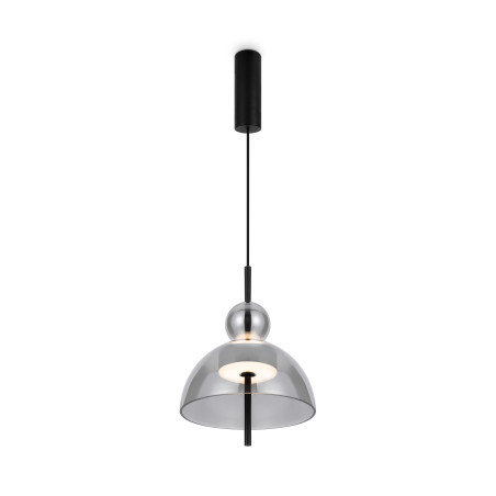 Lampa wisząca szklana czarna MOD185PL-L6B3K4 z serii Bangkok - Lampy Maytoni