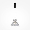 Lampa wisząca szklana czarna MOD185PL-L6B3K5 z serii Bangkok - Lampy Maytoni