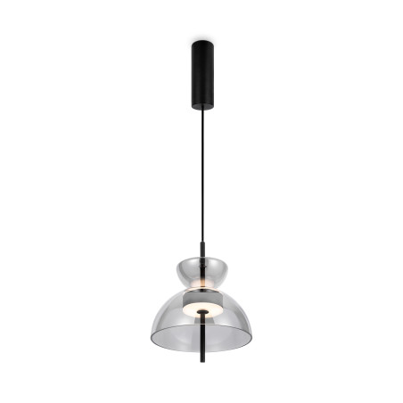 Lampa wisząca szklana czarna MOD185PL-L6B3K5 z serii Bangkok - Lampy Maytoni