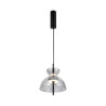 Lampa wisząca szklana czarna MOD185PL-L6B3K5 z serii Bangkok - Lampy Maytoni