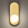 Kinkiet szklany złoty MOD419WL-01G z serii Bao - Lampy Maytoni