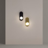 Kinkiet szklany złoty MOD419WL-01G z serii Bao - Lampy Maytoni