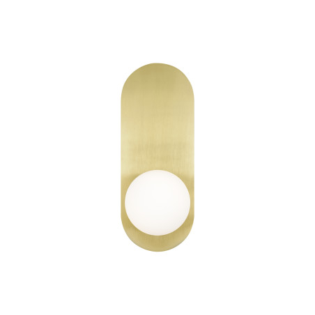 Kinkiet szklany złoty MOD419WL-01G z serii Bao - Lampy Maytoni