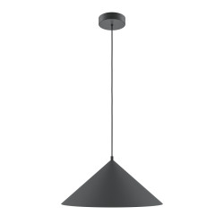 Lampa wisząca metalowa czarna MOD167PL-01B z serii Basic colors - Lampy Maytoni