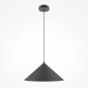 Lampa wisząca metalowa czarna MOD167PL-01B z serii Basic colors - Lampy Maytoni