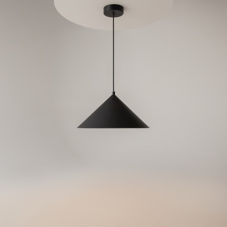 Lampa wisząca metalowa czarna MOD167PL-01B z serii Basic colors - Lampy Maytoni