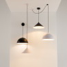 Lampa wisząca metalowa czarna MOD167PL-01B z serii Basic colors - Lampy Maytoni
