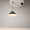 Lampa wisząca metalowa czarna MOD167PL-01B z serii Basic colors - Lampy Maytoni