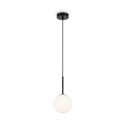 Lampa wisząca szklana czarna MOD321PL-01B z serii Basic form - Lampy Maytoni