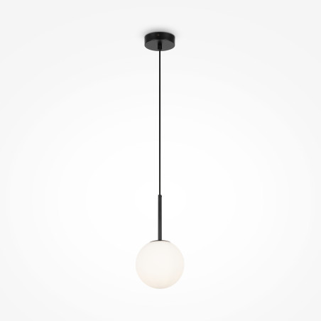 Lampa wisząca szklana czarna MOD321PL-01B z serii Basic form - Lampy Maytoni