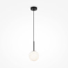 Lampa wisząca szklana czarna MOD321PL-01B z serii Basic form - Lampy Maytoni
