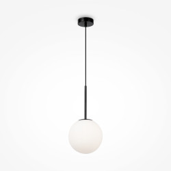 Lampa wisząca szklana czarna MOD321PL-01B1 z serii Basic form - Lampy Maytoni