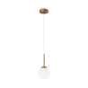 Lampa wisząca szklana złota MOD321PL-01G1 z serii Basic form - Lampy Maytoni