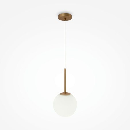 Lampa wisząca szklana złota MOD321PL-01G2 z serii Basic form - Lampy Maytoni