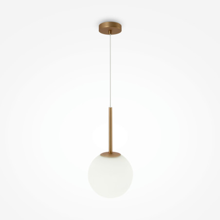 Lampa wisząca szklana złota MOD321PL-01G3 z serii Basic form - Lampy Maytoni
