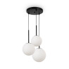 Lampa wisząca szklana czarna 3-punktowa MOD321PL-03B z serii Basic form - Lampy Maytoni