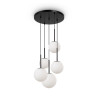 Lampa wisząca szklana czarna 5-punktowa MOD321PL-05B z serii Basic form - Lampy Maytoni