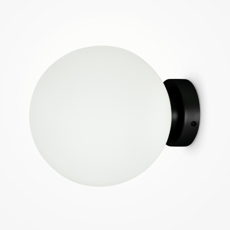 Kinkiet szklany czarny MOD321WL-01B1 z serii Basic form - Lampy Maytoni