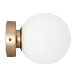Kinkiet szklany złoty MOD321WL-01G1 z serii Basic form - Lampy Maytoni