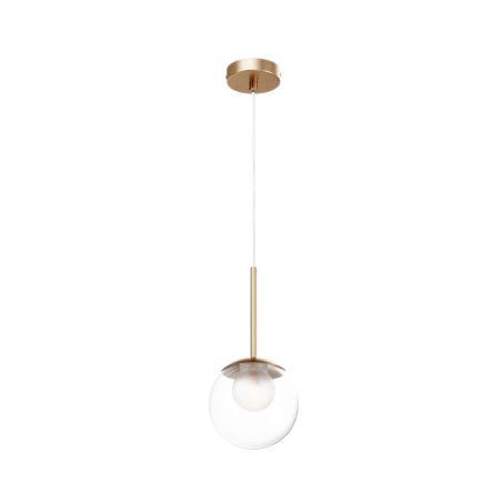 Lampa wisząca szklana złota MOD521PL-01G1 z serii Basic form - Lampy Maytoni