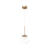Lampa wisząca szklana złota MOD521PL-01G1 z serii Basic form - Lampy Maytoni