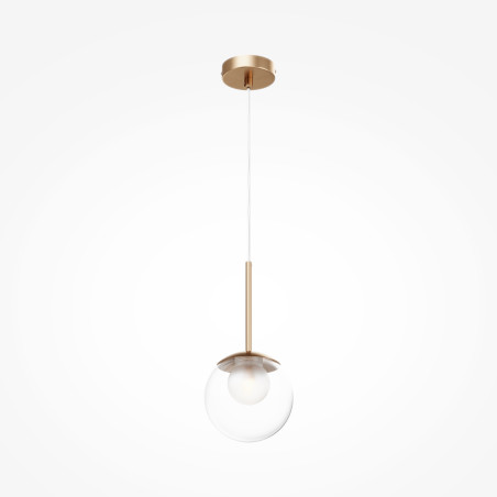 Lampa wisząca szklana złota MOD521PL-01G1 z serii Basic form - Lampy Maytoni