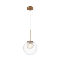 Lampa wisząca szklana złota MOD521PL-01G3 z serii Basic form - Lampy Maytoni