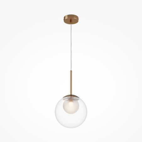 Lampa wisząca szklana złota MOD521PL-01G3 z serii Basic form - Lampy Maytoni