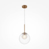 Lampa wisząca szklana złota MOD521PL-01G3 z serii Basic form - Lampy Maytoni
