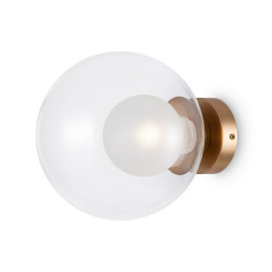 Kinkiet szklany złoty MOD521WL-01G3 z serii Basic form - Lampy Maytoni