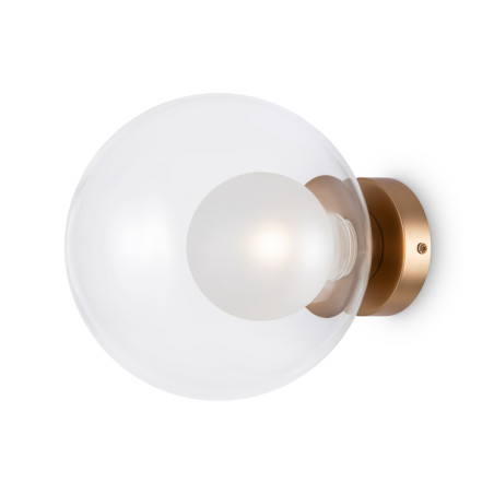 Kinkiet szklany złoty MOD521WL-01G3 z serii Basic form - Lampy Maytoni