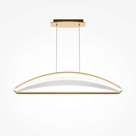 Lampa wisząca akrylowa mosiężna MOD281PL-L34BS3K z serii Breeze - Lampy Maytoni