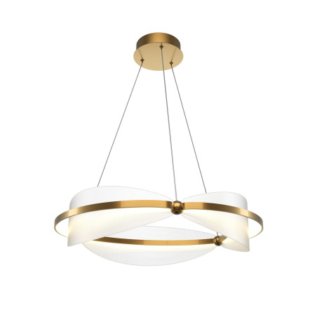 Lampa wisząca akrylowa mosiężna MOD281PL-L45BS3K z serii Breeze - Lampy Maytoni
