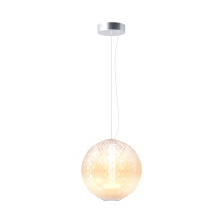 Lampa wisząca szklana chromowana MOD397PL-L15CH2.7K z serii Bruma - Lampy Maytoni