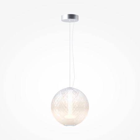 Lampa wisząca szklana chromowana MOD397PL-L15CH2.7K z serii Bruma - Lampy Maytoni