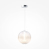 Lampa wisząca szklana chromowana MOD397PL-L15CH2.7K z serii Bruma - Lampy Maytoni